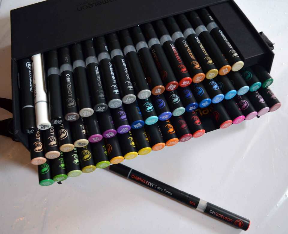 Ich liebe meine Chameleon Color Tones – dank eines unfassbar günstigen Angebots (halber Preis!) habe ich mir gleich das komplette Set gekauft.