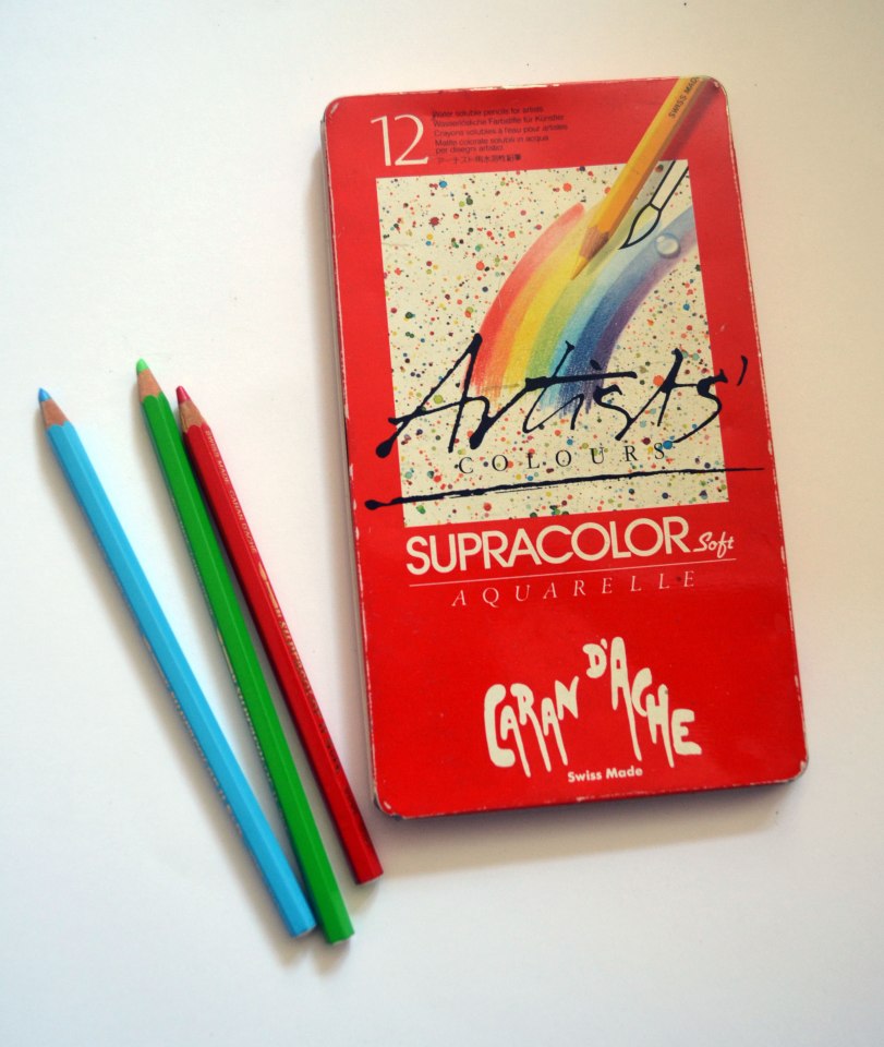 Diese Aquarellbuntstifte besitze ich seit 1995 – sind immer noch top.