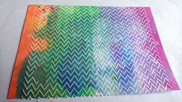 SchablonierenStrukturpaste4